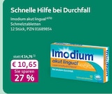 mea - meine apotheke - Imodium akut lingual Angebot im Prospekt Imodium akut lingual bei mea - meine apotheke im Prospekt "" für 10,65 €