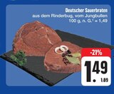 Aktuelles Deutscher Sauerbraten Angebot bei E center in Nürnberg ab 1,49 €