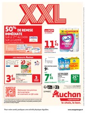 Promos Lait Demi-Écrémé dans le catalogue "LES HALLES d'automne" de Auchan Supermarché Lait Demi-Écrémé en promo dans le catalogue Auchan Supermarché à la page 12