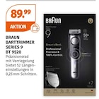 Barttrimmer Series 9 BT 9520 von Braun im aktuellen Müller Prospekt