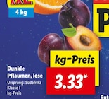 Pflaumen von  im aktuellen Lidl Prospekt für 3,33 €