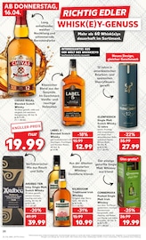 Whiskey im Kaufland Prospekt in Homburg Aktueller Kaufland Prospekt mit Whiskey, "KNÜLLER", Seite 32