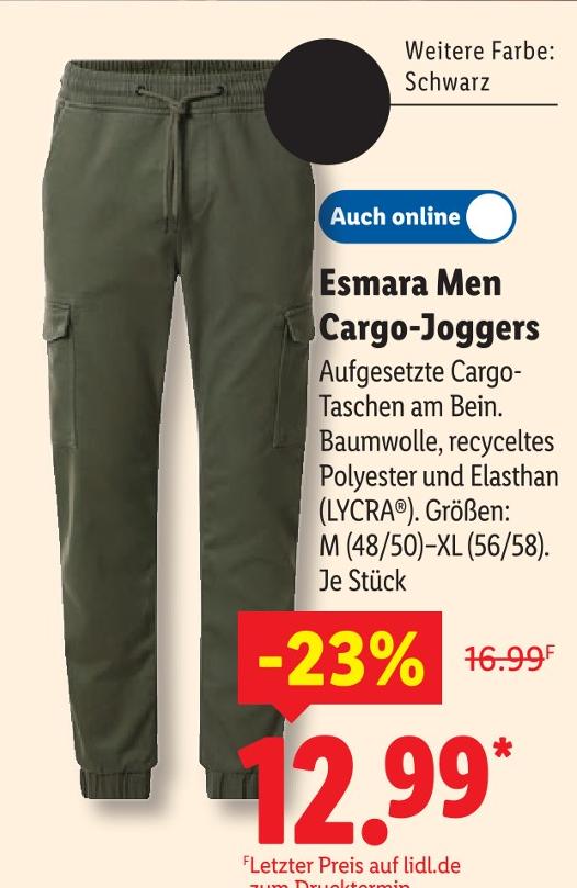 Men Cargo-Joggers