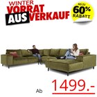 Aktuelles Manilla Wohnlandschaft Angebot bei Seats and Sofas in Leverkusen ab 1.499,00 €