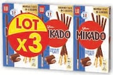 Promo Biscuits Chocolat au Lait Mikado à 2,26 € dans le catalogue Super U à Salins-les-Bains