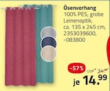 Aktuelles Ösenvorhang Angebot bei ROLLER in Wuppertal ab 14,99 €