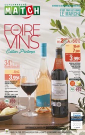Prospectus Supermarchés Match en cours, "Foire aux vins",16 pages