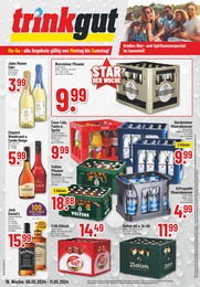Aktueller Trinkgut Getränkemärkte Prospekt für Kranenburg: Aktuelle Angebote mit 10} Seiten, 06.05.2024 - 11.05.2024