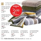 Frottier-Serie Basic oder Basic Stripe im aktuellen Zurbrüggen Prospekt