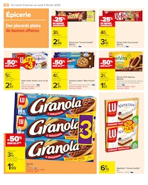 Offre Granola dans le catalogue Carrefour du moment à la page 52