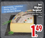 Allgäuer Bergkäse von herz im aktuellen EDEKA Prospekt für 1,49 €