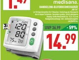 Handgelenk-Blutdruckmessgerät Angebote von Medisana bei Marktkauf Herten für 14,99 €