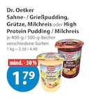 Sahne Pudding von Dr. Oetker im aktuellen V-Markt Prospekt für 1,79 €