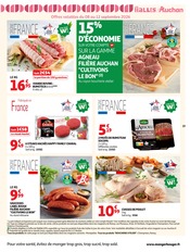 Promos Saucisse dans le catalogue "LE GRAND MÉNAGE DE RENTRÉE" de Auchan Hypermarché Saucisse en promo dans le catalogue Auchan Hypermarché à la page 19
