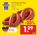Thüringer Knacker im aktuellen Prospekt bei Netto Marken-Discount in Neubodenbach