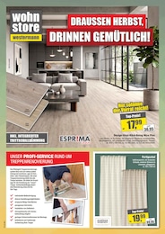 wohnstore Westermann Prospekt für Ennigerloh: "DRAUSSEN HERBST, DRINNEN GEMÜTLICH!", 16 Seiten, 01.10.2026 - 29.10.2026