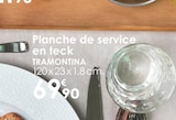 Planche de service en teck - TRAMONTINA dans le catalogue Culinarion