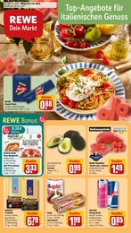 REWE Prospekt für Düsseldorf mit 24 Seiten REWE Prospekt "Dein Markt" für Düsseldorf, 24 Seiten, 12.05.2025 - 17.05.2025