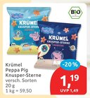 Knusper-Sterne von Krümel Peppa Pig im aktuellen budni Prospekt