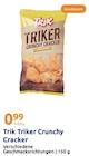 Triker Crunchy Cracker im Action Prospekt Triker Crunchy Cracker von Trik im aktuellen Action Prospekt für 0,99 €