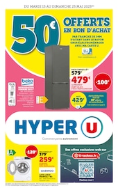 Prospectus Hyper U "Hyper U" en cours à Rouen, Page 1 Catalogue Hyper U en cours à Rouen, "Hyper U", Page 1