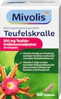 Teufelskralle im dm-drogerie markt Prospekt Teufelskralle Kapseln 60 St von Mivolis im aktuellen dm-drogerie markt Prospekt für 2,45 €
