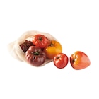 Tomates Allongées Coeur Rouge Ou Côtelées Rouges, Noires Ou Jaunes en promo chez Auchan Hypermarché Nancy à 2,29 €