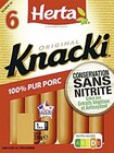 Knacki Original 100% pur porc - HERTA dans le catalogue Casino Supermarchés