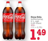 Aktuelle Coca Cola Angebote bei E center in Ettlingen Aktuelles Coca-Cola Angebot bei E center in Ettlingen ab 1,49 €