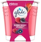 Bubbly Berry Splash Duftkerze von Glade für 3,99 € bei REWE im Angebot Bubbly Berry Splash Duftkerze von Glade im aktuellen REWE Prospekt