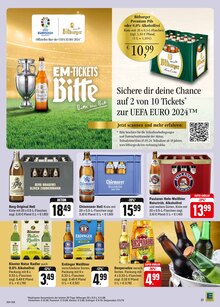 Bier im EDEKA Prospekt "Aktuelle Angebote" mit 46 Seiten (Albstadt)
