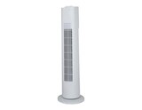 Ventilateur colonne oscillant blanc 55W - H. 75,2 x l. 22 cm en promo chez Brico Dépôt Roubaix à 32,90 €