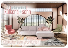 Sitzmöbel im külkens+sohn Polstermöbel Prospekt "SITZKULTUR ZUM WOHLFÜHLEN" mit 9 Seiten (Dortmund)