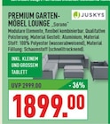 PREMIUM GARTEN-MÖBEL LOUNGE „Sorano“ Angebote von JUSKYS bei Marktkauf Rheda-Wiedenbrück für 1.899,00 €