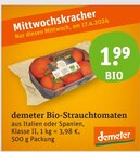 Bio-Strauchtomaten von demeter im aktuellen tegut Prospekt für 1,99 €