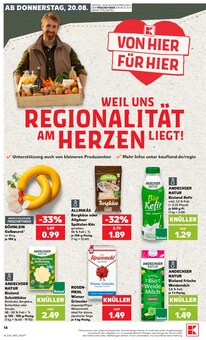 Milch im Kaufland Prospekt "Hier bin ich richtig" mit 63 Seiten (Würzburg)