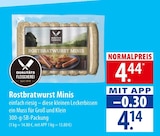 famila Nordost Ribnitz-Damgarten - Rostbratwurst Minis Angebot im Prospekt Rostbratwurst Minis bei famila Nordost im Ribnitz-Damgarten Prospekt für 4,14 €