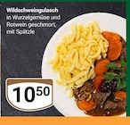 Wildschweingulasch im aktuellen GLOBUS Prospekt