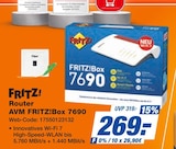 Router AVM FRITZ!Box 7690 im Angebot bei expert in Ansbach Router AVM FRITZ!Box 7690 Angebote von FRITZ! bei expert Ansbach für 269,00 €