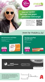 Aktueller mea - meine apotheke Apotheke Prospekt in Gerschweiler und Umgebung, "Unsere Juli-Angebote" mit 4 Seiten, 01.07.2025 - 31.07.2025