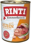 Kennerfleisch Hundenahrung mit Huhn Angebote von Rinti bei REWE Heidenheim für 31,99 €