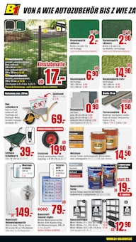 Doppelstabmattenzaun Angebot im B1 Discount Baumarkt Prospekt, gültig von 12.07.2025 bis 18.07.2025 Doppelstabmattenzaun Angebot im aktuellen B1 Discount Baumarkt Prospekt auf Seite 4