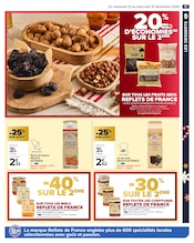 Promos Raisin dans le catalogue "LE MARCHÉ DE Noël de nos régions" de Carrefour à la page 19