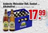 Weissbier Hell im Angebot bei Trinkgut in Rüsselsheim Weissbier Hell Angebote von Andechs bei Trinkgut Rüsselsheim für 17,99 €