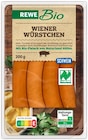 Wiener Würstchen im REWE Prospekt Wiener Würstchen von REWE Bio im aktuellen REWE Prospekt für 2,59 €