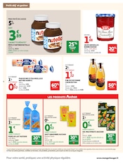 Promos Nutella dans le catalogue "PETIT DÉJ & GOÛTER" de Auchan Hypermarché Nutella en promo dans le catalogue Auchan Hypermarché à la page 4