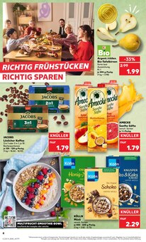 Jacobs im aktuellen Kaufland Prospekt (Rostock) Jacobs im Kaufland Prospekt "EXTRA-ANGEBOTE" mit 8 Seiten (Rostock)