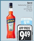 Italienischer Aperitif bei EDEKA im Prospekt "" für 9,49 €