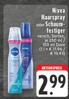 Haarspray oder Schaumfestiger Angebote von Nivea bei EDEKA Gronau für 2,99 €