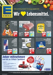EDEKA Prospekt für Dresden mit 8 Seiten EDEKA Prospekt für Dresden: "Wir lieben Lebensmittel!", 8 Seiten, 03.11.2025 - 08.11.2025